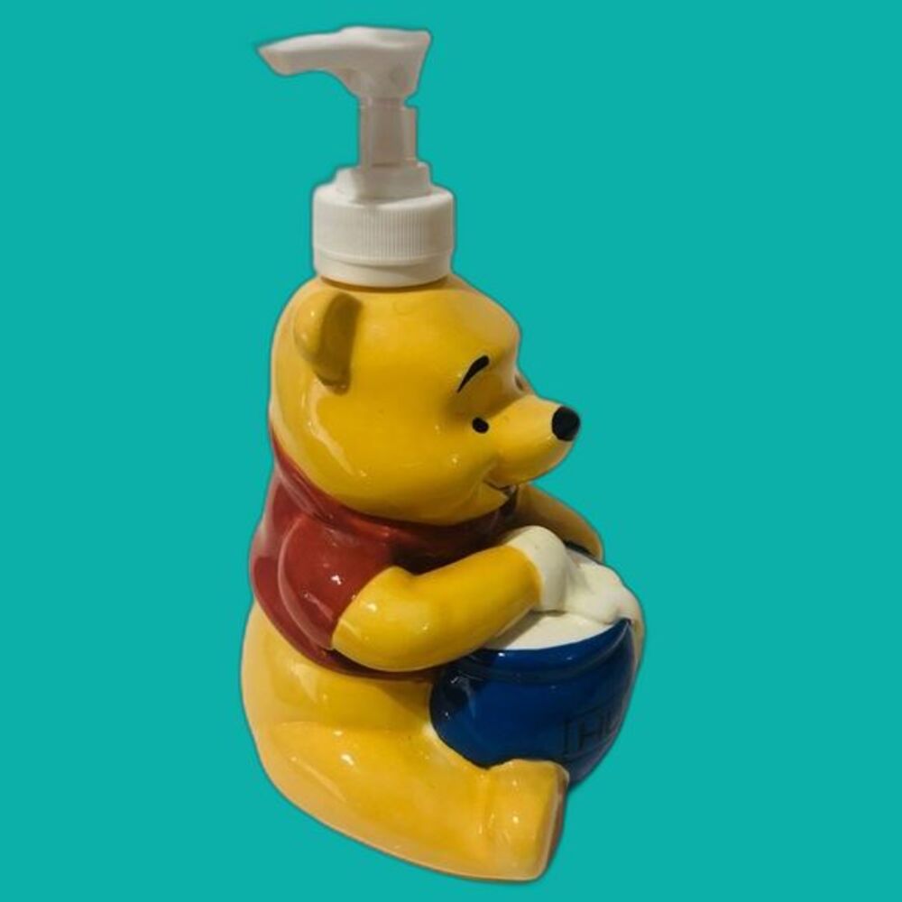 Winnie the Pooh ,Pooh and Friends ,Hand painted Ceramic Lotion Dispenser, unused - Picture 3 of 4
